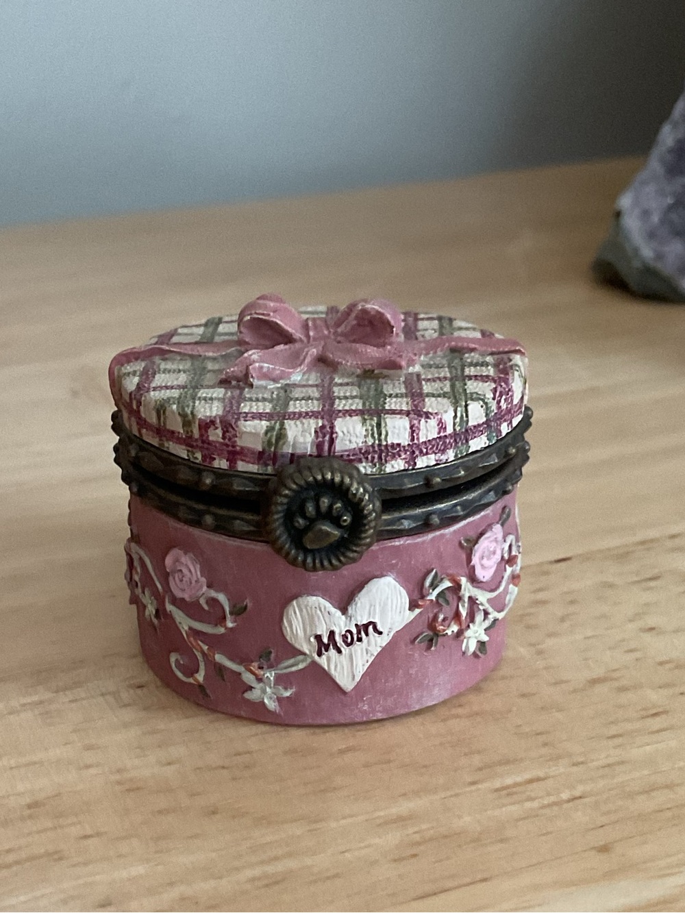 BOYD’S BEARS Martha Mae’s Hat Box with Rosie McNibble Mother’s Treasure Box